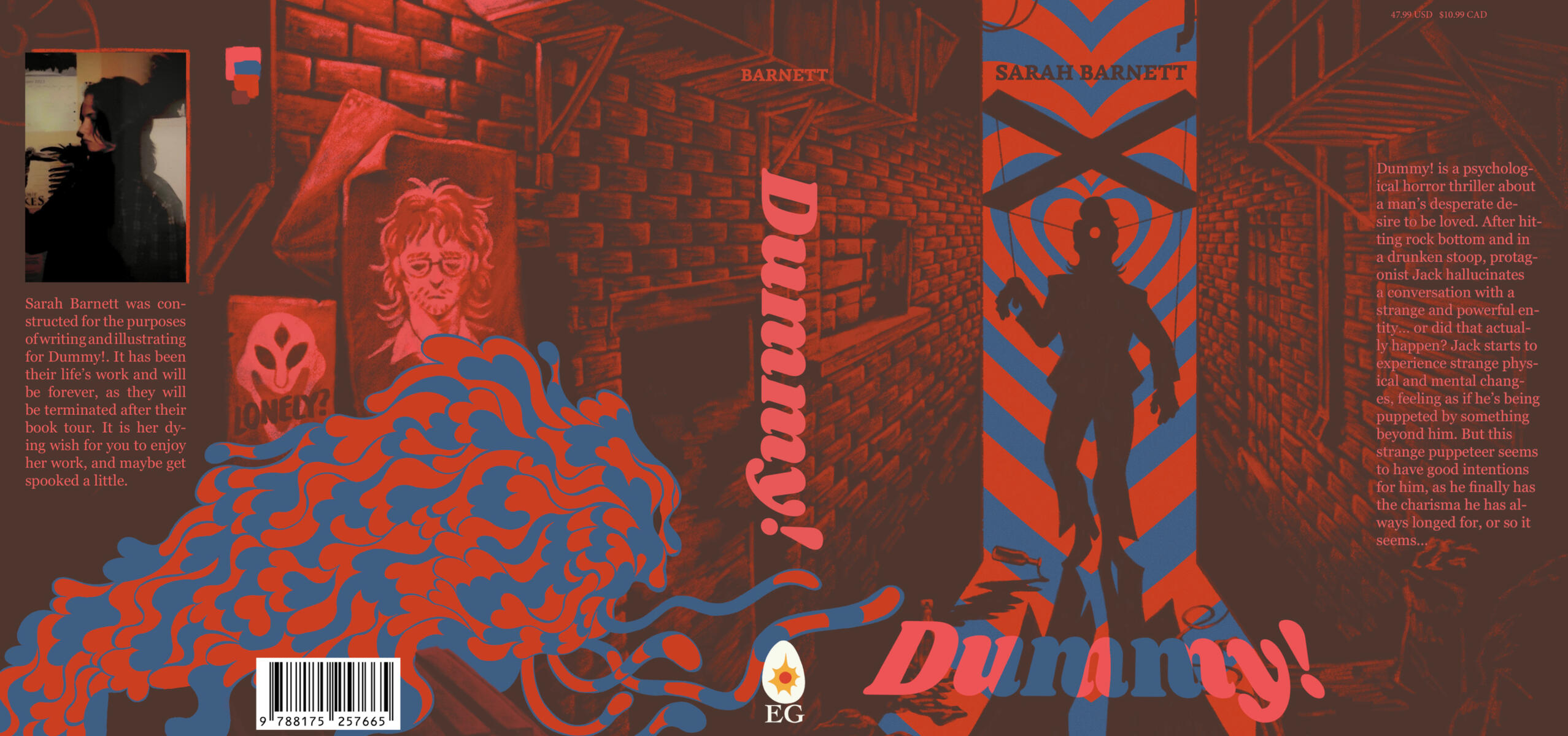 “Dummy!” Dust Jacket [2025, digital]