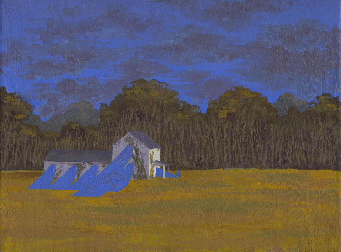 ex-places II [2023, oil on canvas]